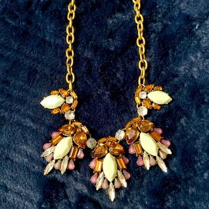 Gorgeous J. Crew necklace with crystals